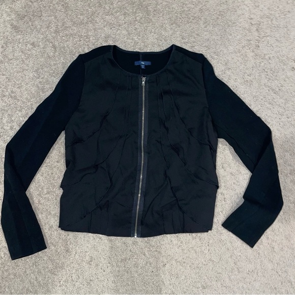 Gap Women’s Layered Ruffle Jacket - Picture 3 of 5